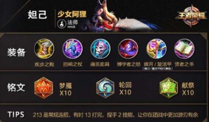 妲己减cd装是什么?妲己的cd比较多能减多少?-第7张图片-后鲨极速游戏 妲己减cd装是什么?妲己的cd比较多能减多少?-第7张图片-后鲨极速游戏